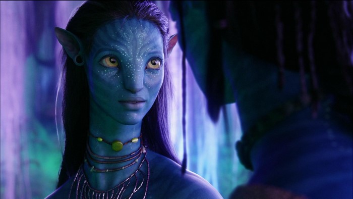 Neytiri from Avatar in a Mystical Forest
