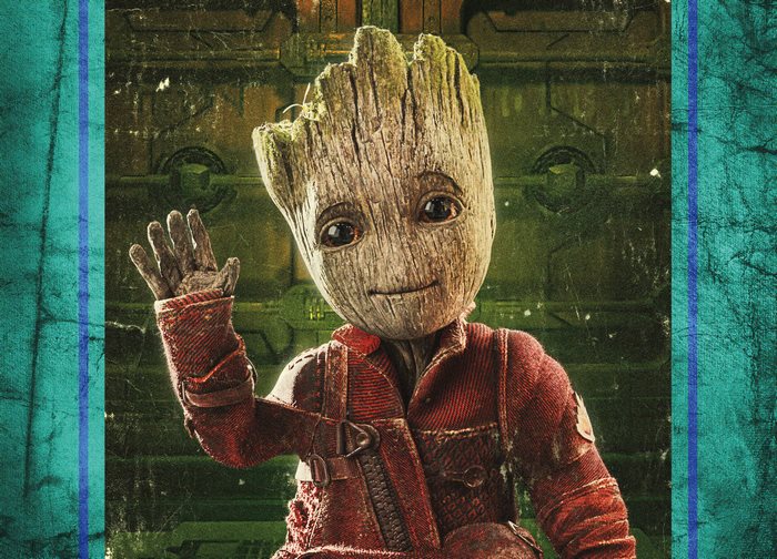 Baby Groot from Guardians of the Galaxy Vol. 2 4K