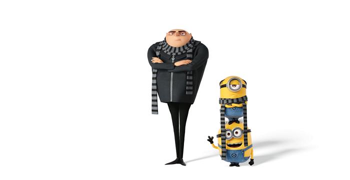 Gru and Minions from Despicable Me 3