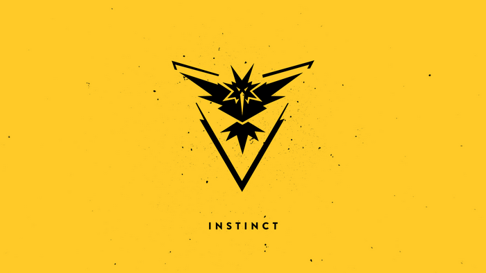 Team Instinct logo from Pokemon Go 4K