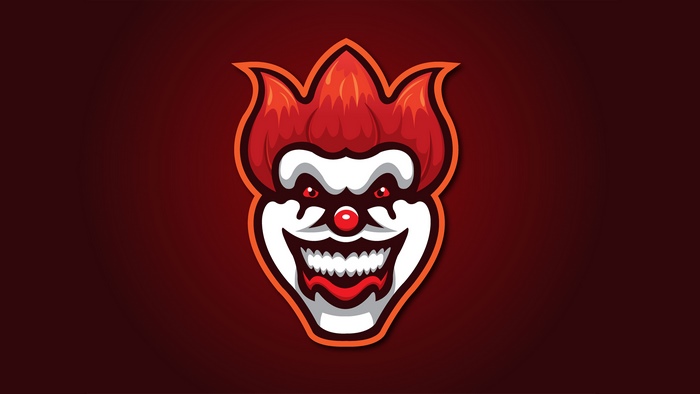 Scary Clown Artwork 4K