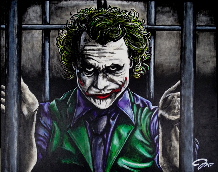The Joker in Dark Prison Cell 4K