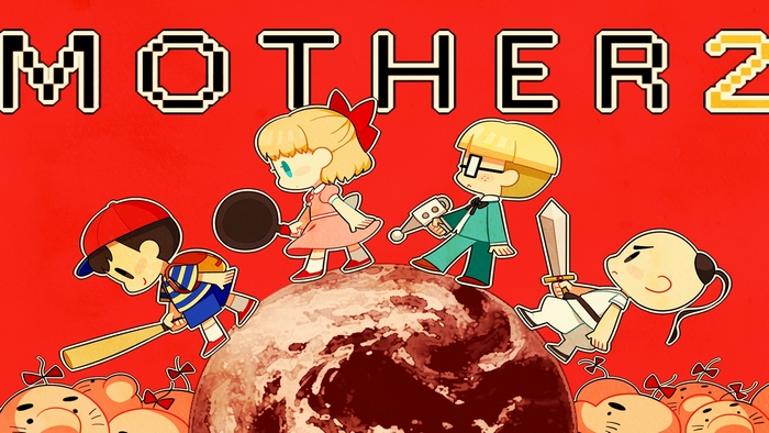 Mother 2 characters on Earth