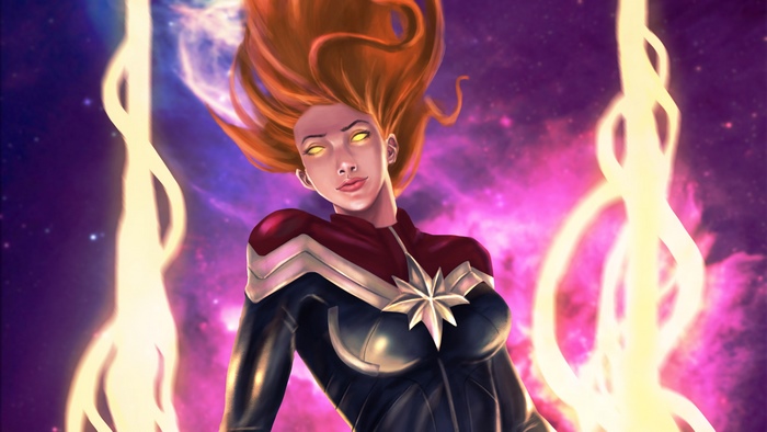 Captain Marvel from Marvel Comics