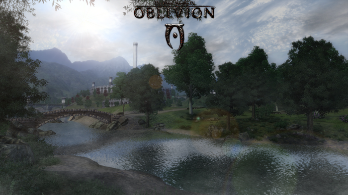 The Elder Scrolls IV: Oblivion video game title screen