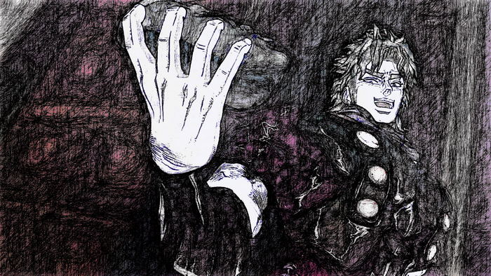 Dio Brando from JoJo's Bizarre Adventure