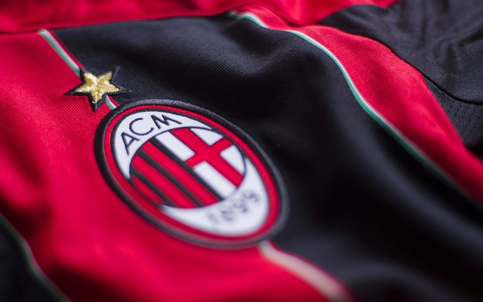 A.C. Milan Soccer Club Emblem