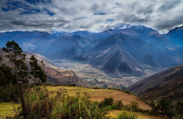 Sacred Valley, Peru, Andes Mountains Landscape