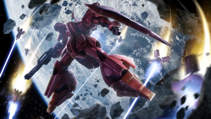 MSN-04 Sazabi from Mobile Suit Gundam