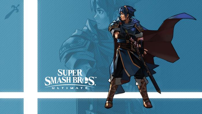 Marth from Super Smash Bros. Ultimate