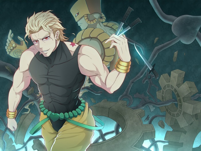 Dio Brando from Jojo's Bizarre Adventure with The World