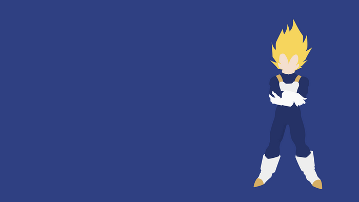 Super Saiyan Vegeta from Dragon Ball