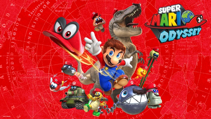 Super Mario Odyssey Mario and Friends