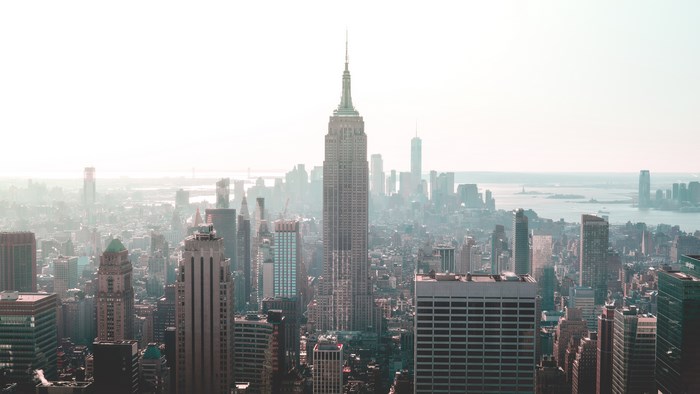 Empire State Building and New York City Skyline