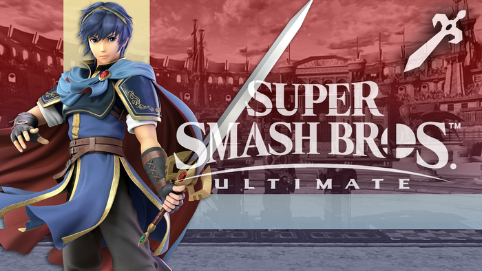 Marth from Fire Emblem in Super Smash Bros. Ultimate