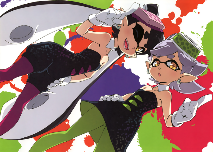 Callie and Marie from Splatoon