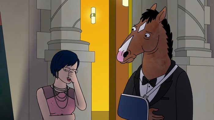 Diane Nguyen and BoJack Horseman