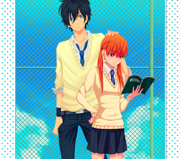 Haru Yoshida and Shizuku Mizutani