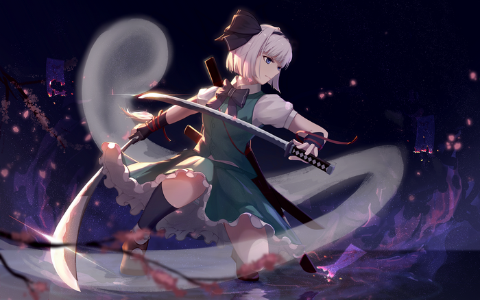 Youmu Konpaku from Touhou Project