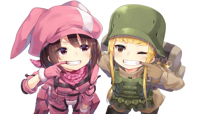 LLENN and Fukaziroh from Sword Art Online