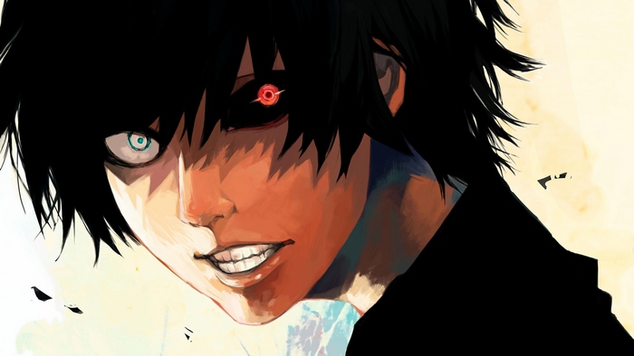 Ken Kaneki from Tokyo Ghoul:re with Heterochromia