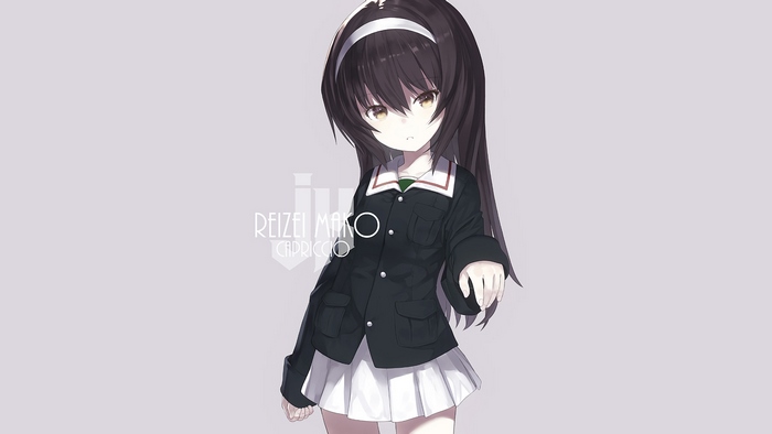 Mako Reizei from Girls und Panzer