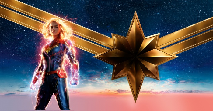 Captain Marvel from Marvel Comics 4K
