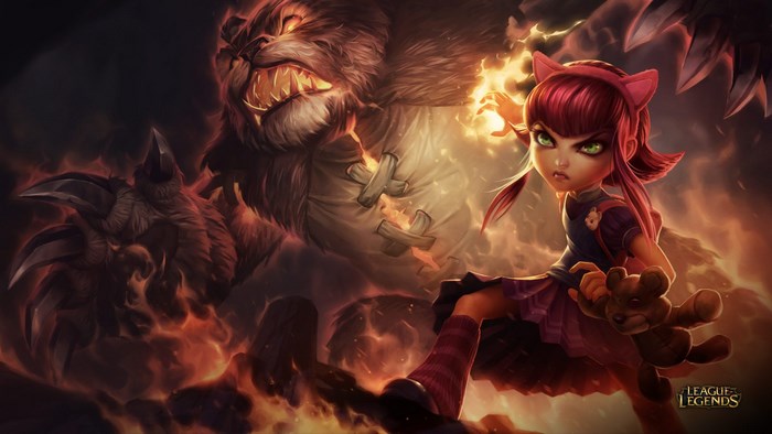 Annie and Tibbers from League of Legends