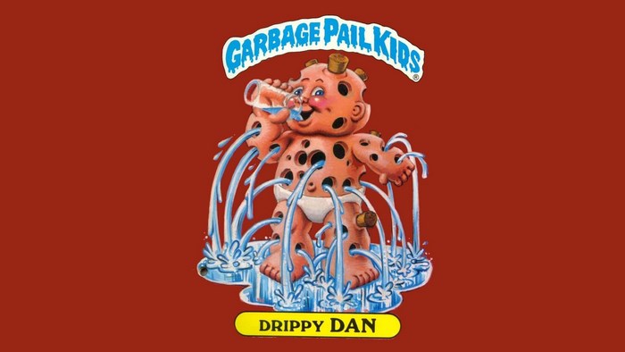Drippy Dan from Garbage Pail Kids