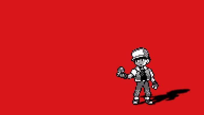 Pokemon FireRed Version Red Trainer Pixel Art