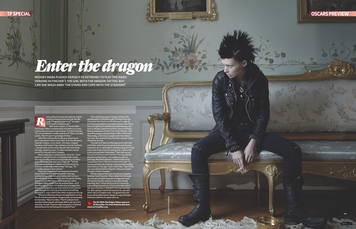 Rooney Mara in The Girl with the Dragon Tattoo