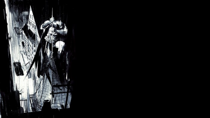 Batman in Gotham City