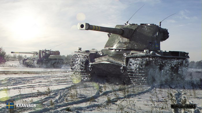 Kranvagn tanks in World of Tanks