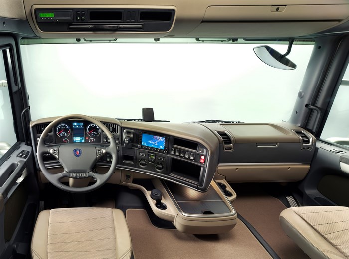Scania R730 Truck Interior Dashboard