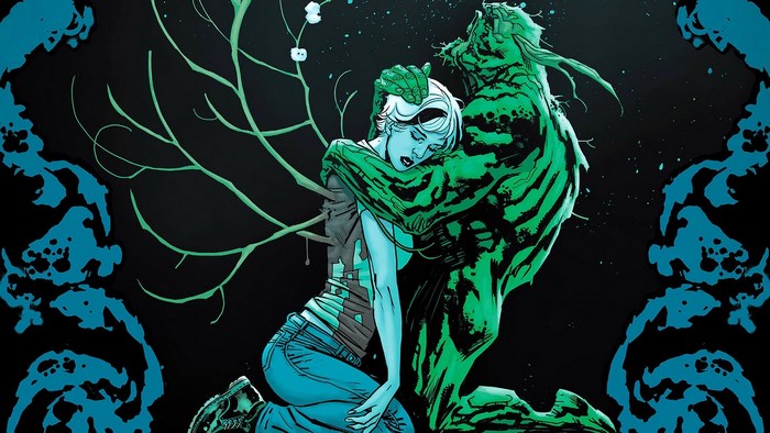 Swamp Thing and Abigail Arcane
