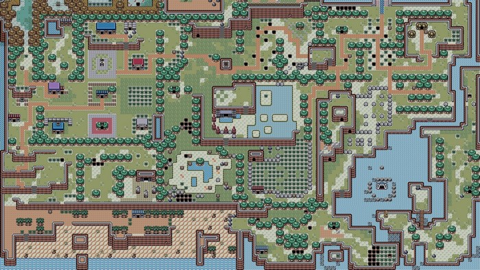 The Legend of Zelda: Link's Awakening map