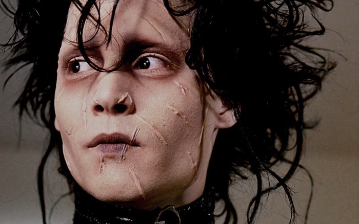 Edward Scissorhands close-up