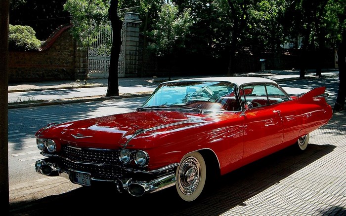 1959 Cadillac Eldorado Brougham parked on a street