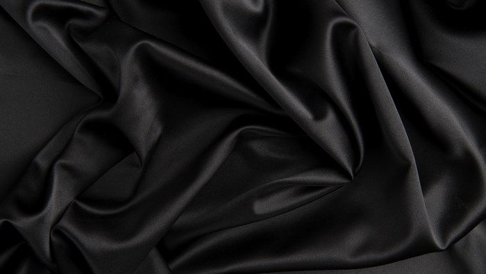 Black Satin Fabric