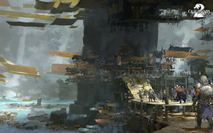 Guild Wars 2 game concept art