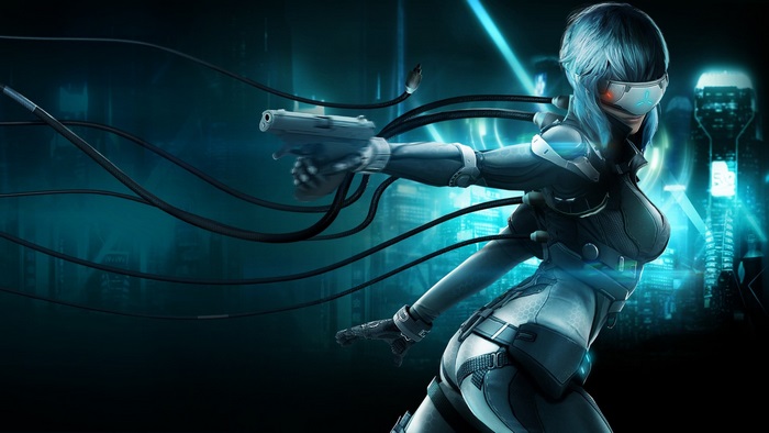 Motoko Kusanagi from Ghost in the Shell