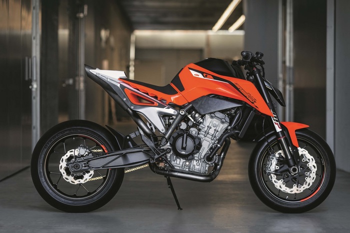 KTM 790 Duke motorcycle