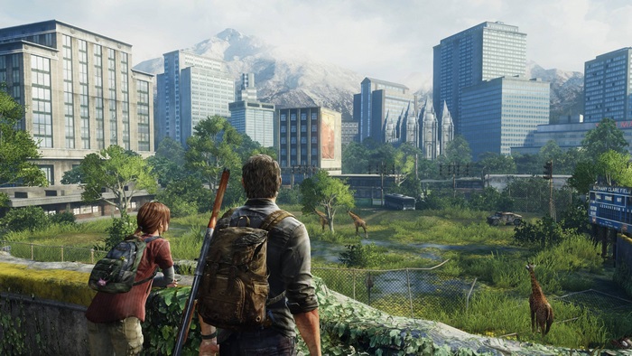 Joel and Ellie in The Last of Us