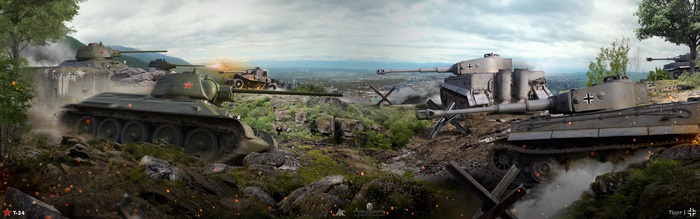 World of Tanks 4K PC Battle