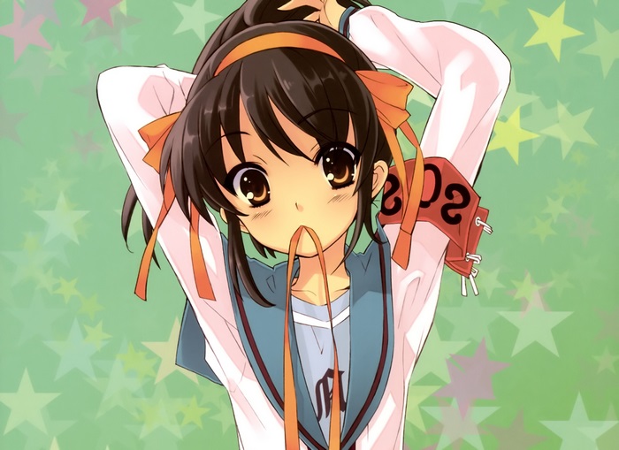 Haruhi Suzumiya from The Melancholy of Haruhi Suzumiya 4K