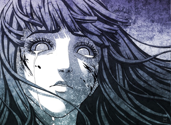 Hyuuga Hinata from Naruto Shippuden crying