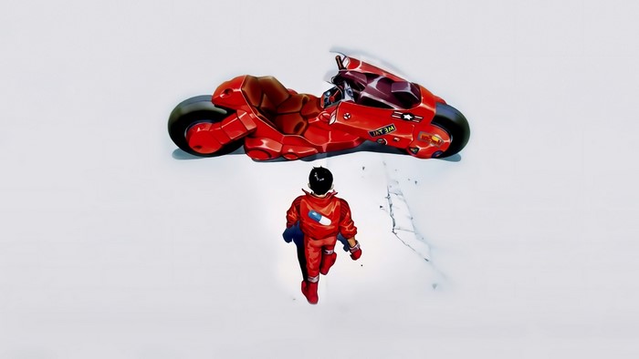 Kaneda's Bike and Motorcycle from Akira