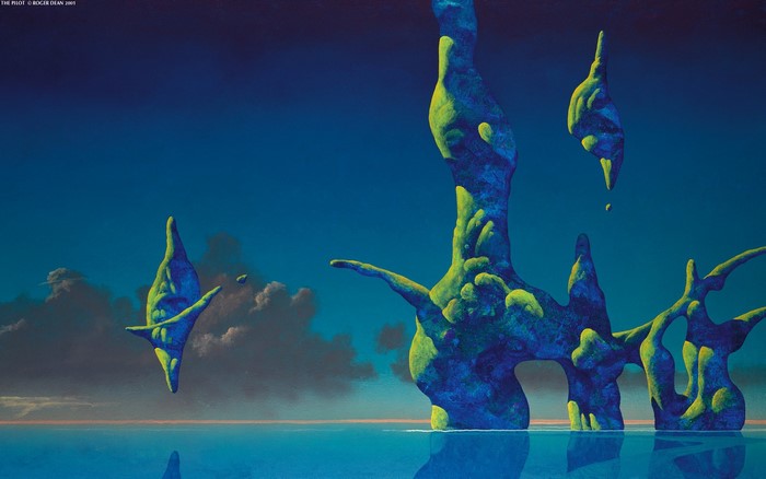 The Pilot by Roger Dean
