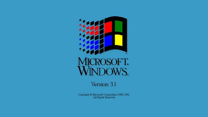 Microsoft Windows Version 3.1 Logo