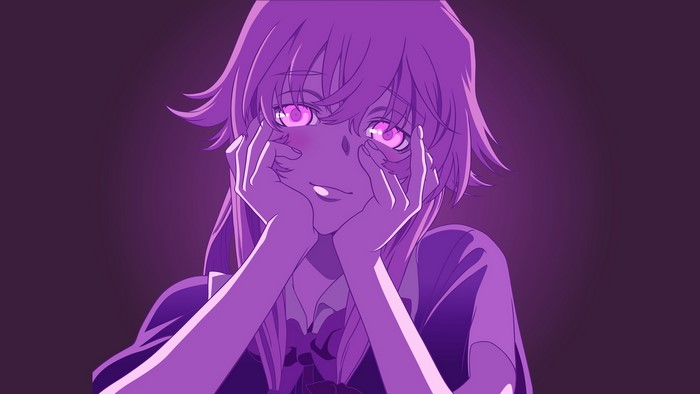 Gasai Yuno from Mirai Nikki